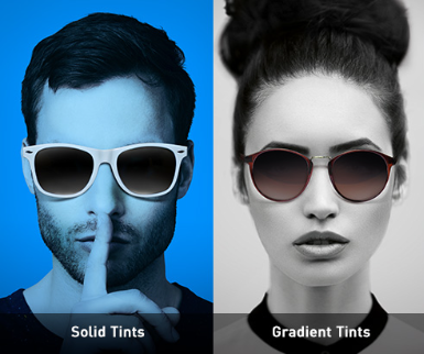 Tròng kính Essilor Suntints kính đơn tròng nhuộm màu có sẵn tại LAB Việt Nam