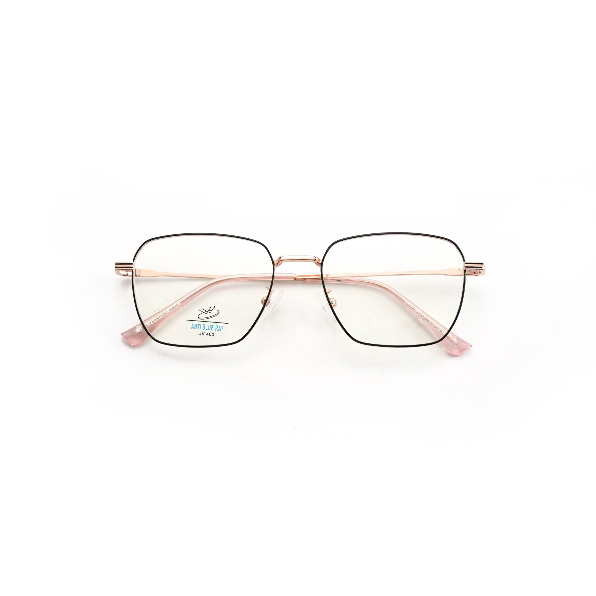 Kính gọng vuông LB Eyewear 633 kính giả cận nữ nam thiết kế thời thượng, chất liệu kim loại, ôm sát khuôn mặt