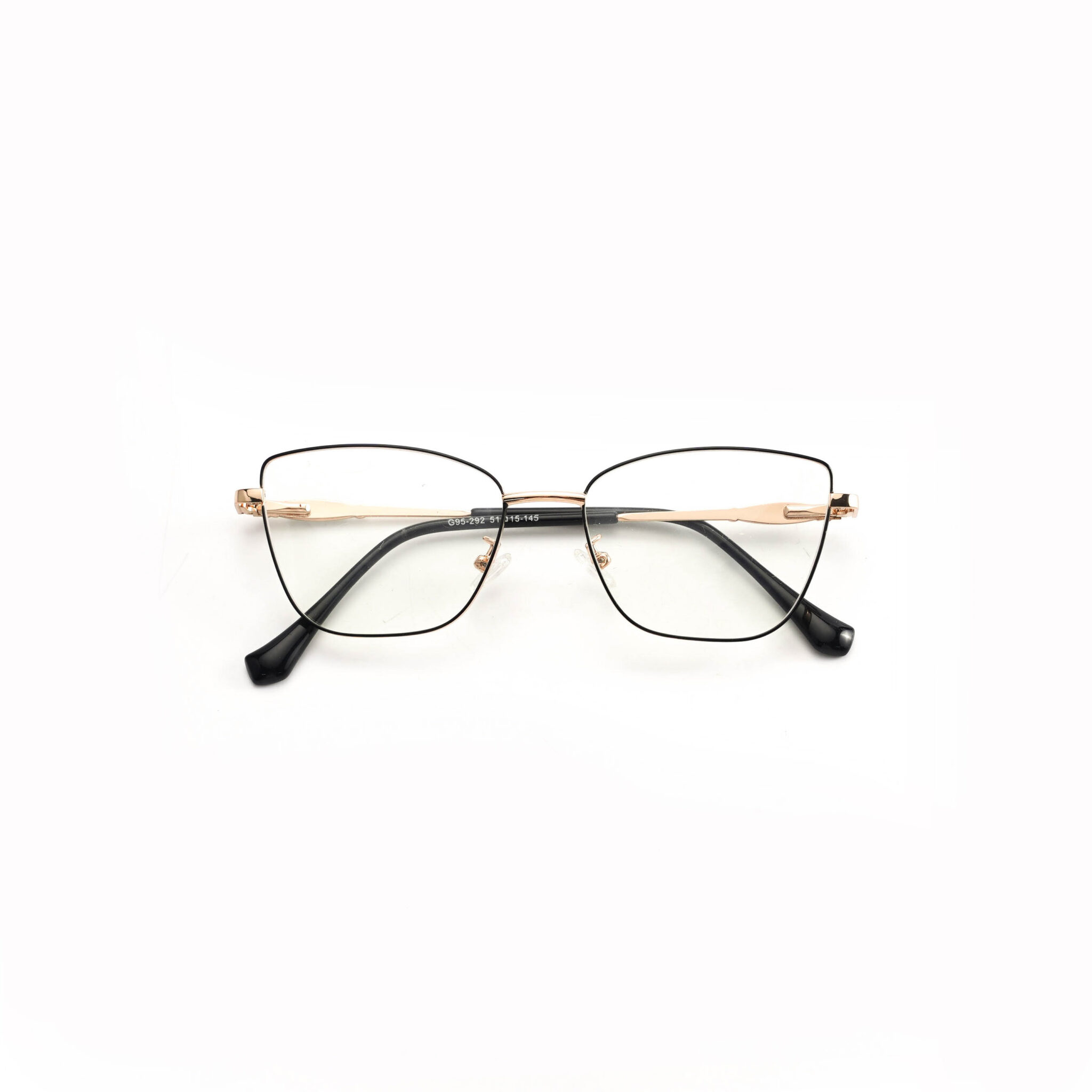 Kính mắt mèo gọng kim loại LB Eyewear 95292 mắt kính nữ thời trang, chống tia UV chắc chắn nhẹ không gây đau tai