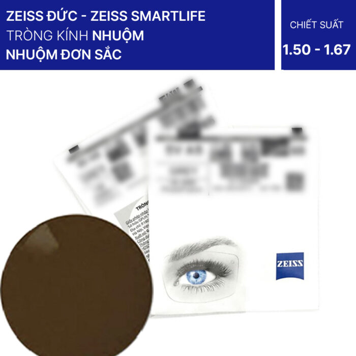 Kính Đơn Tròng ZEISS SMARTLIFE Tròng Nhuộm Đơn Sắc DuraVision Platinum UV, AntiVirus Platinum UV, Flash, Sun - Mắt Kính Sài Gòn - mắt kính sài gòn