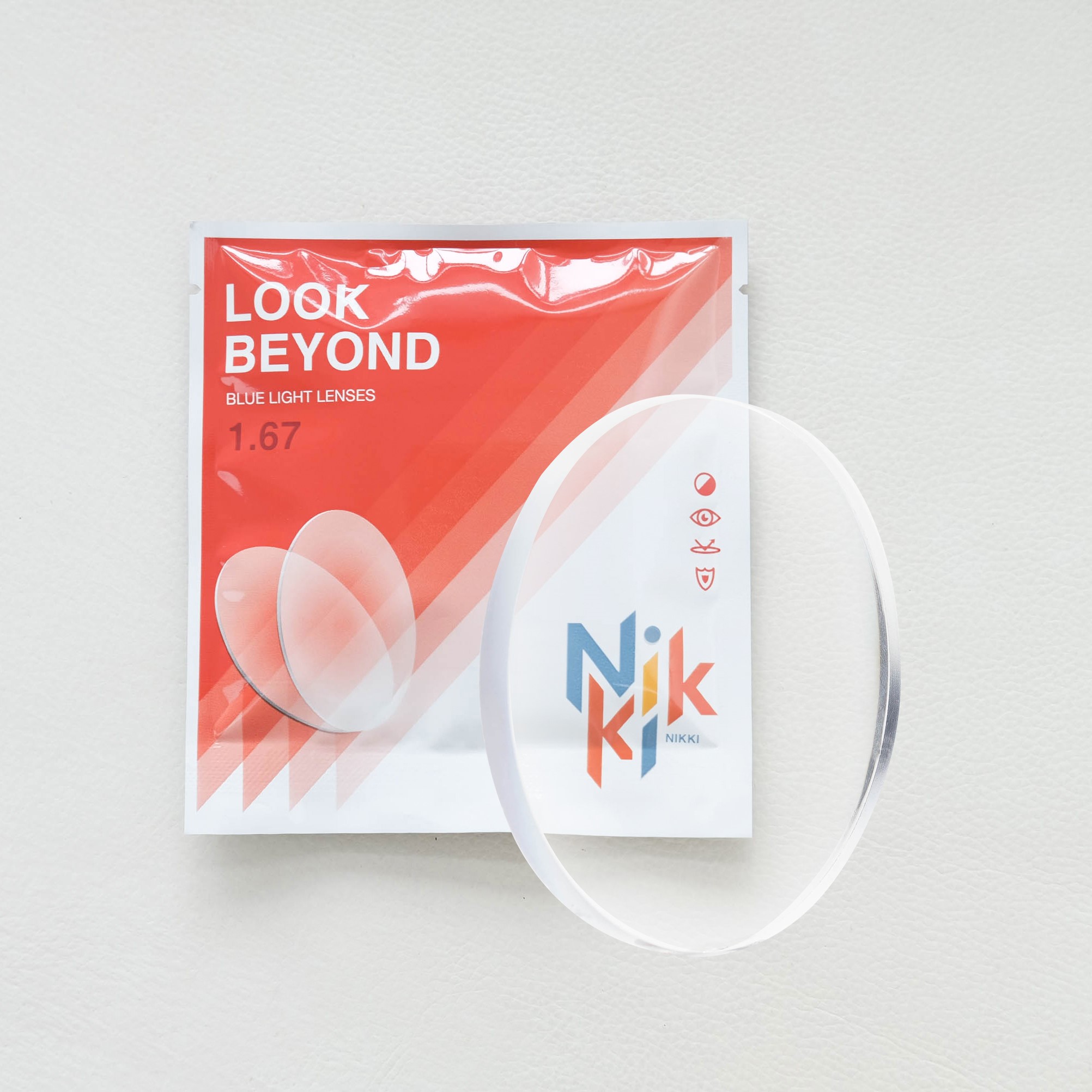 Tròng kính Siêu mỏng chống Ánh sáng xanh Nikki 1.67 – Nhật Bản
